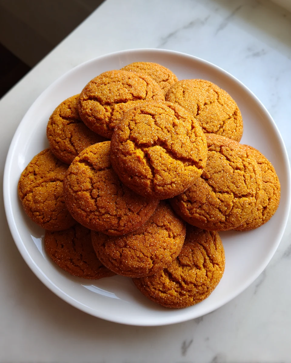 Chewy Maple Pumpkin Cookies