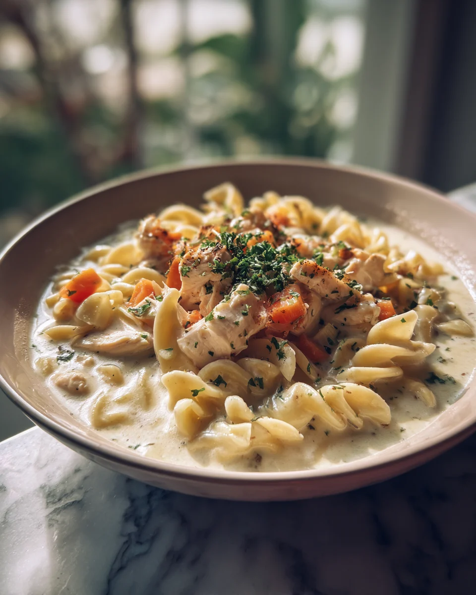 Chicken Alfredo Soup