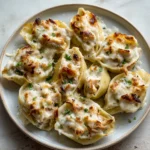 Chicken Alfredo Stuffed Shells