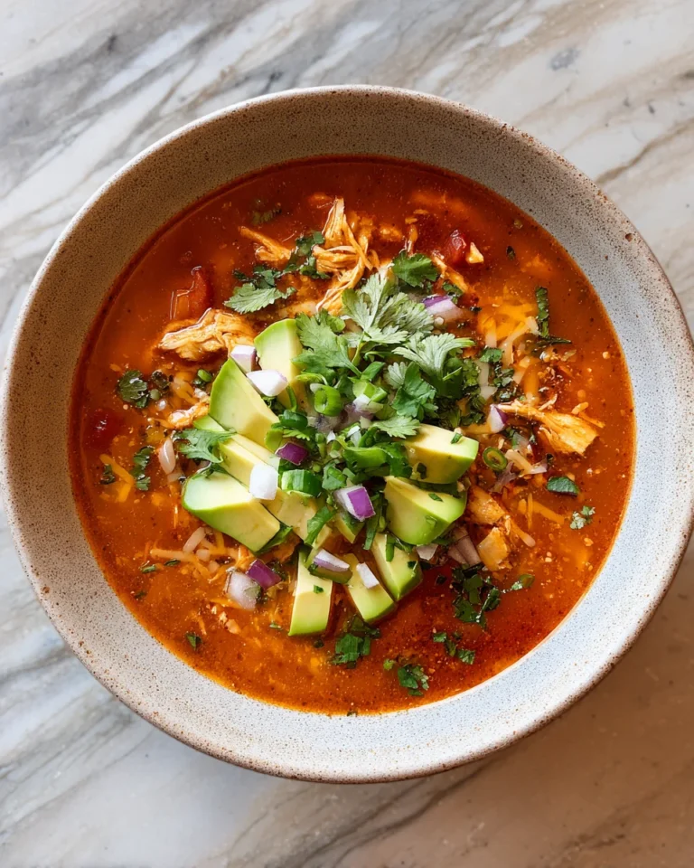 Chicken Enchilada Soup Recipe