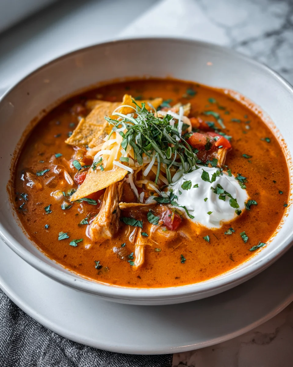 Chicken Enchilada Soup Recipe