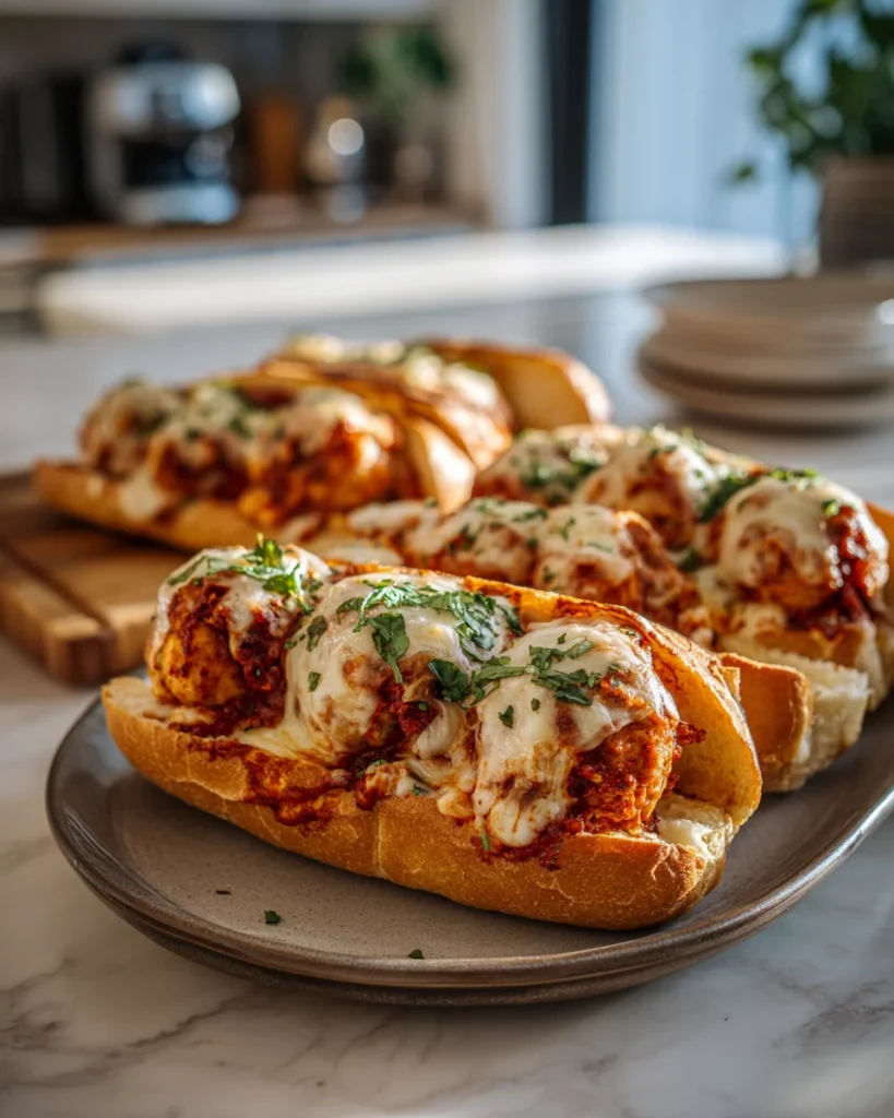 Chicken Parmesan Meatball Subs: A Perfect Blend of Comfort and Flavor