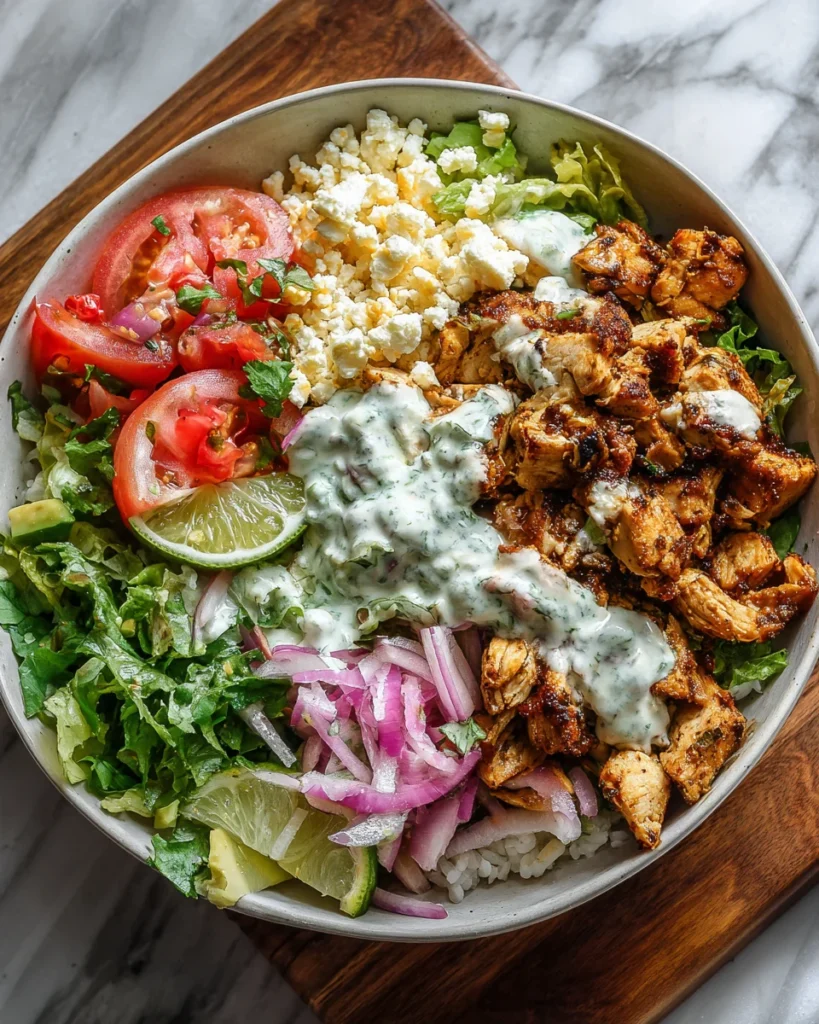 Chipotle Lime Chicken Burrito Bowl