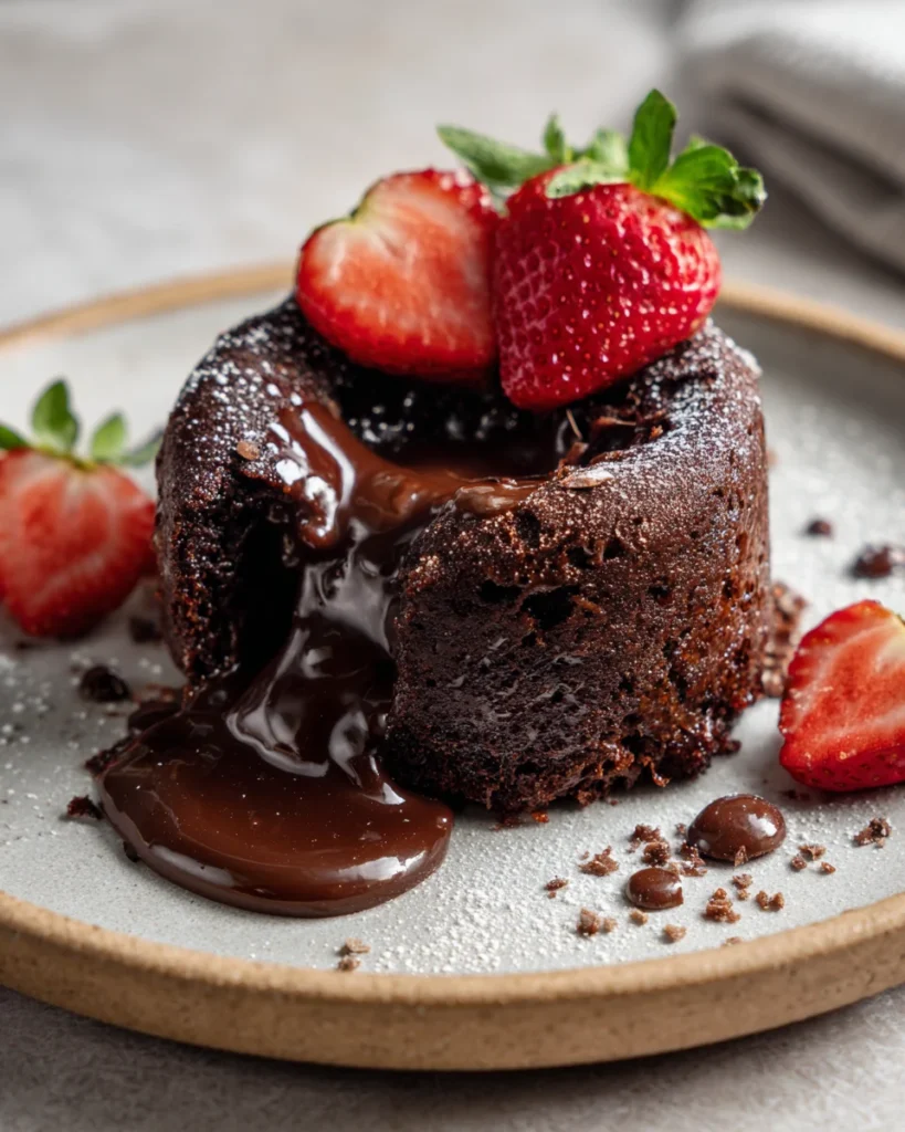 Chocolate Lava Mug Cake Easy
