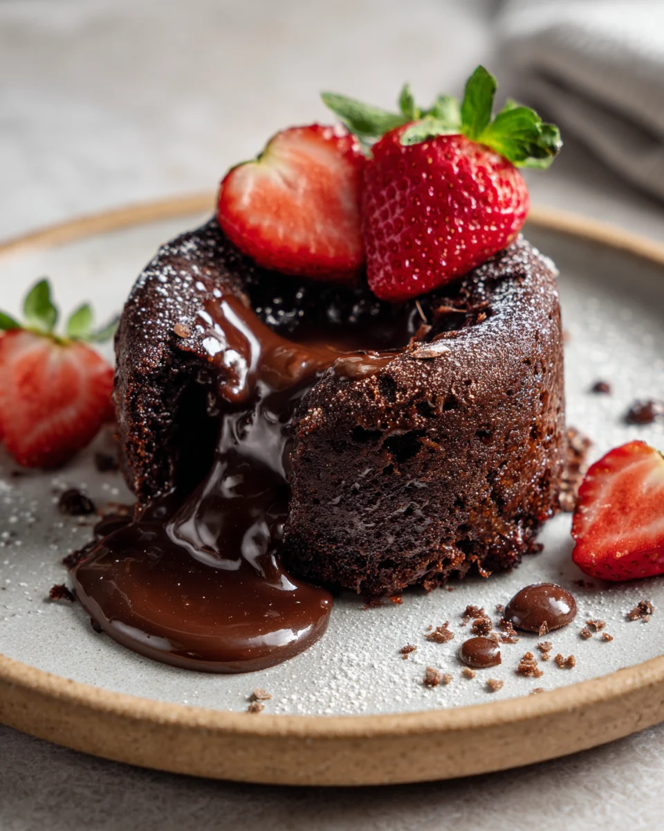 Chocolate Lava Mug Cake Easy