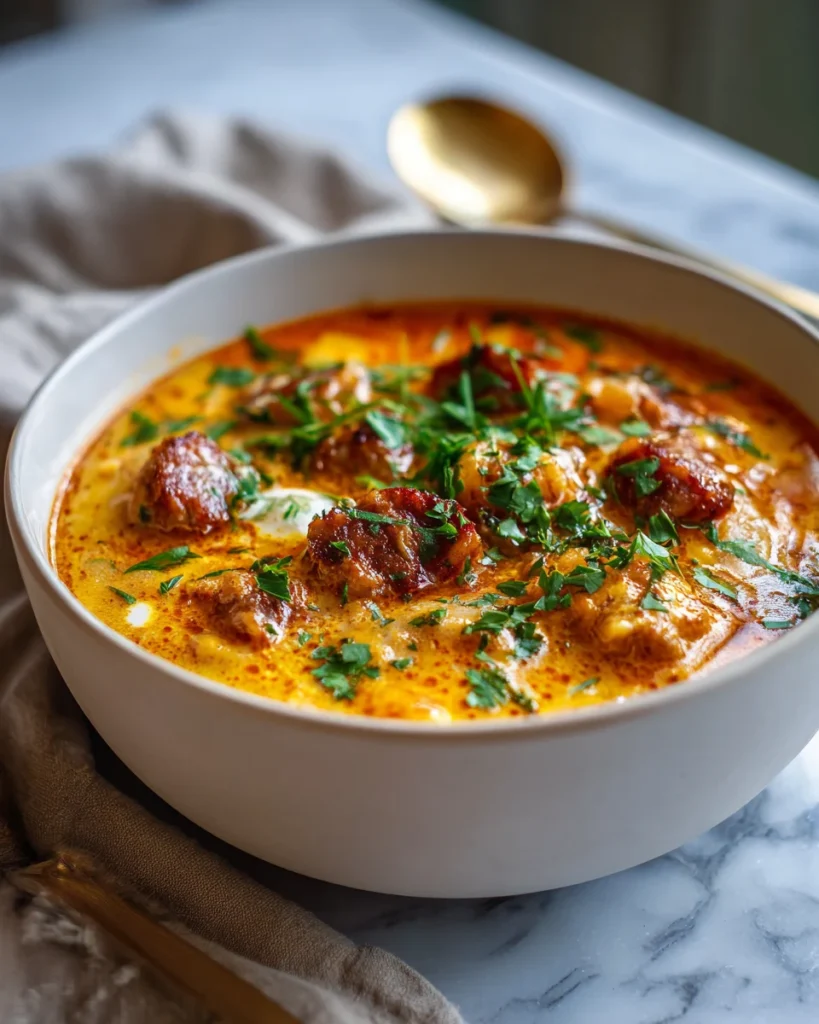 Chorizo Potato Soup