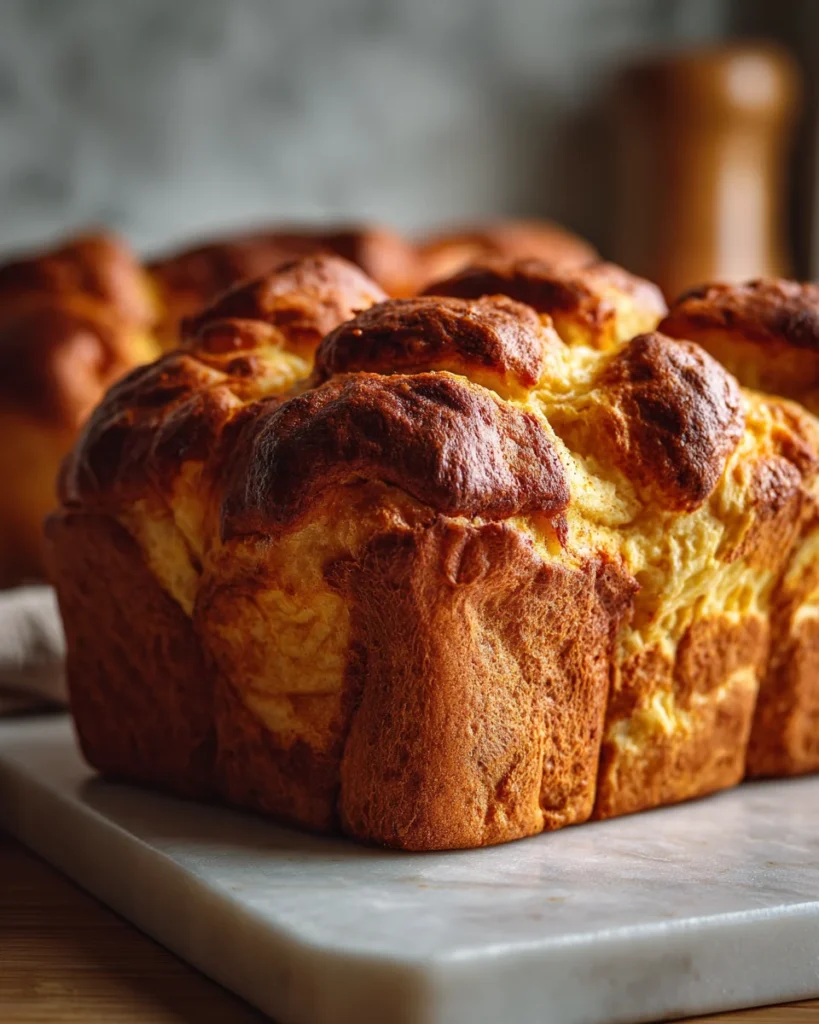 Cinnamon Maple Brioche Bread Bake