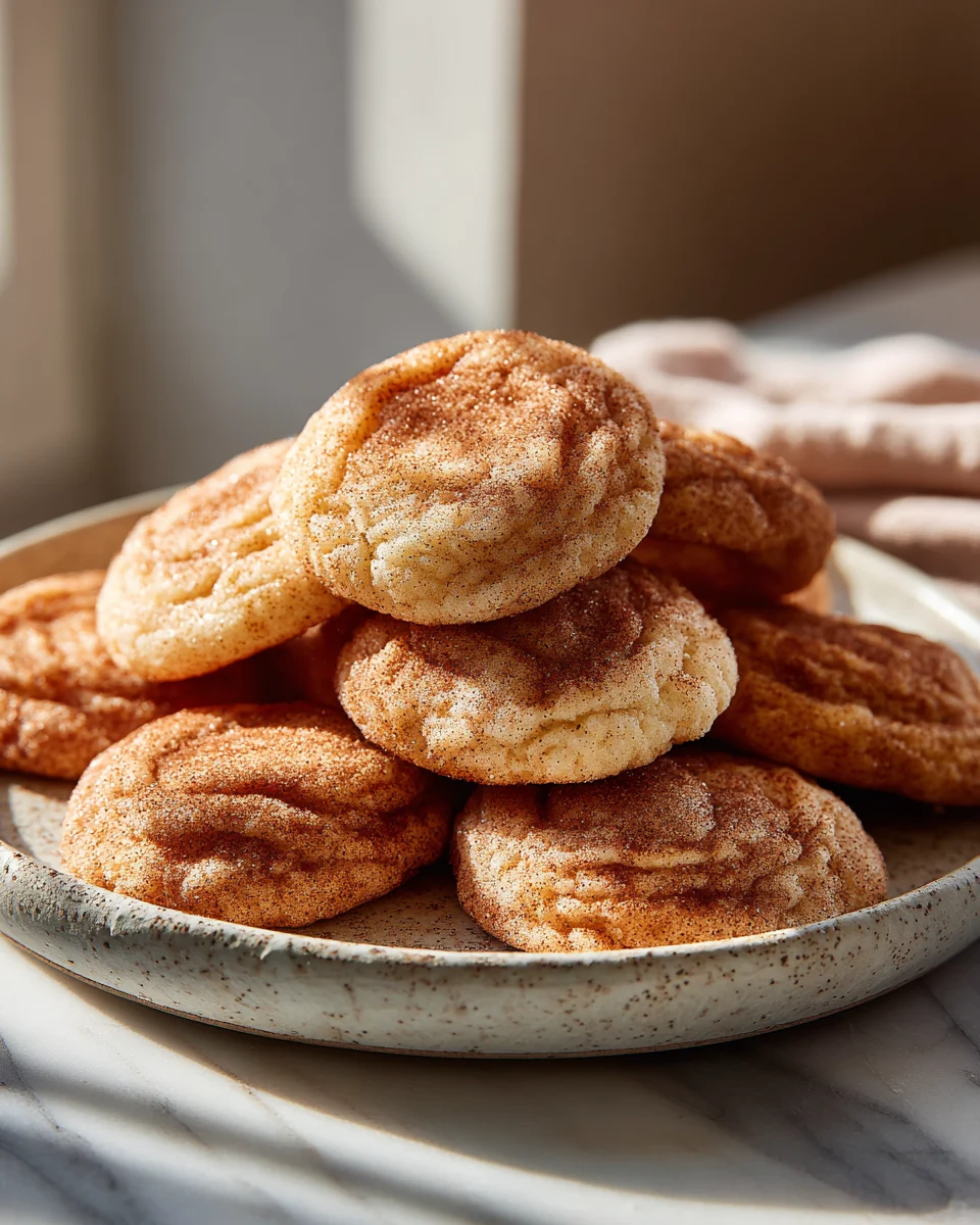 Cinnamon Sugar Cream Cheese Cookies