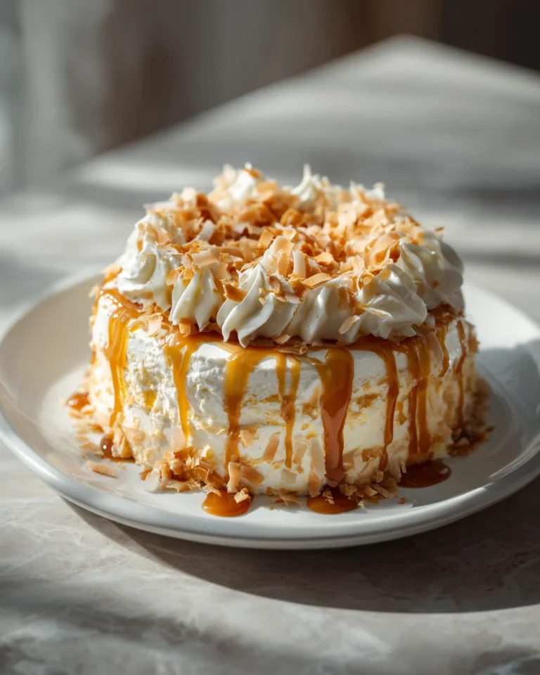 Coconut Caramel Tres Leches Cake