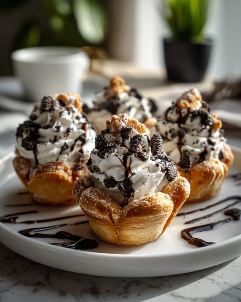Cookies And Cream Cannoli Cups