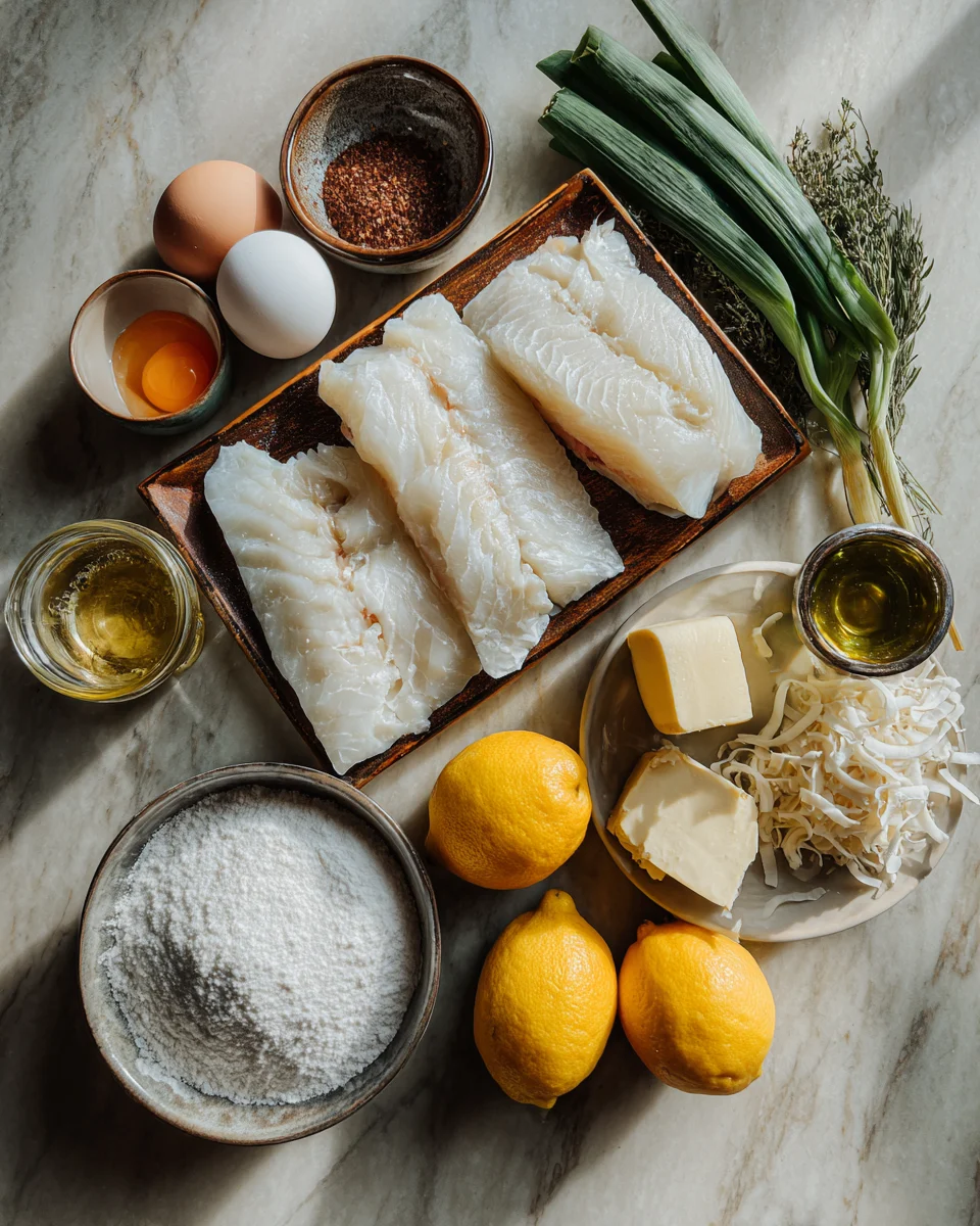 Creamy Coconut Lemon Baked Cod