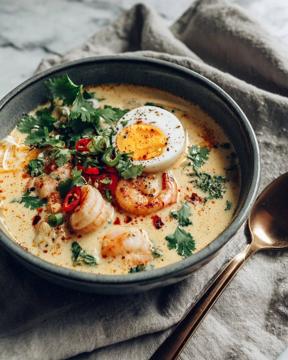 Creamy Coconut Thai Soup Recipe