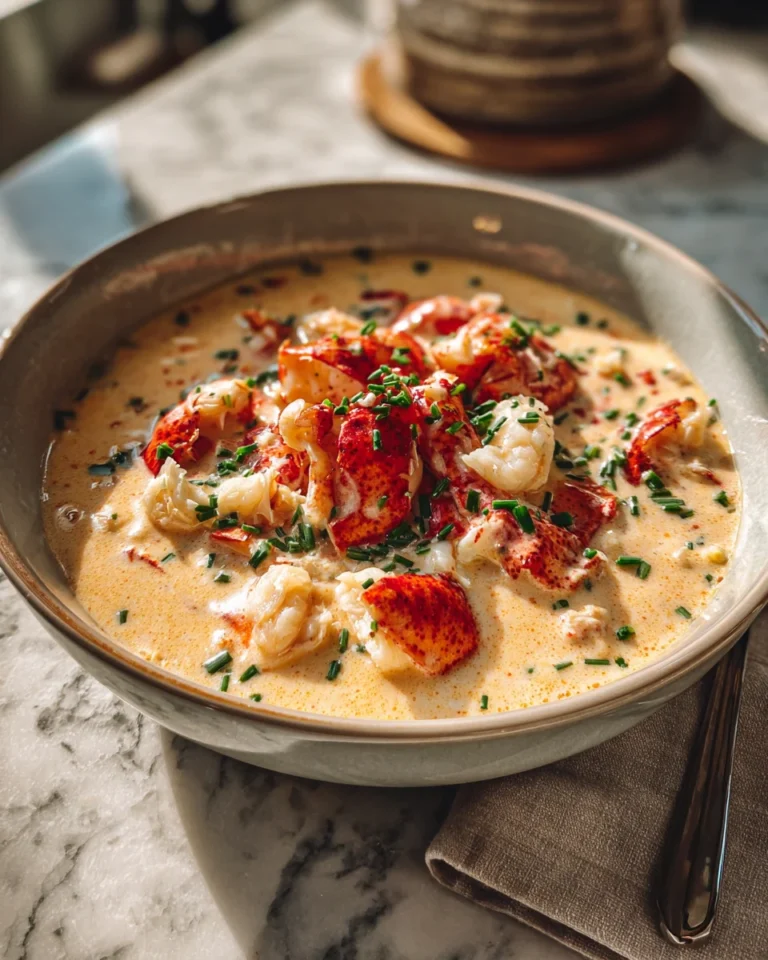 Creamy Lobster Corn Chowder