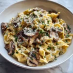 Creamy Mushroom Gruyere Pasta