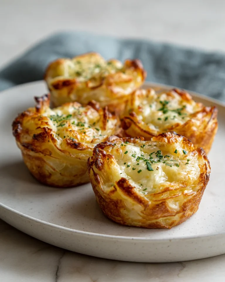 Creamy Potato Puffs with Cheese Delight