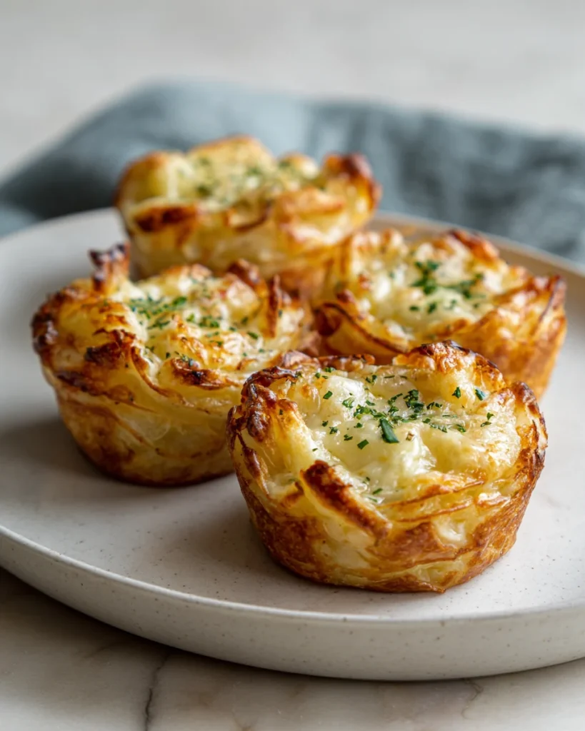 Creamy Potato Puffs with Cheese Delight