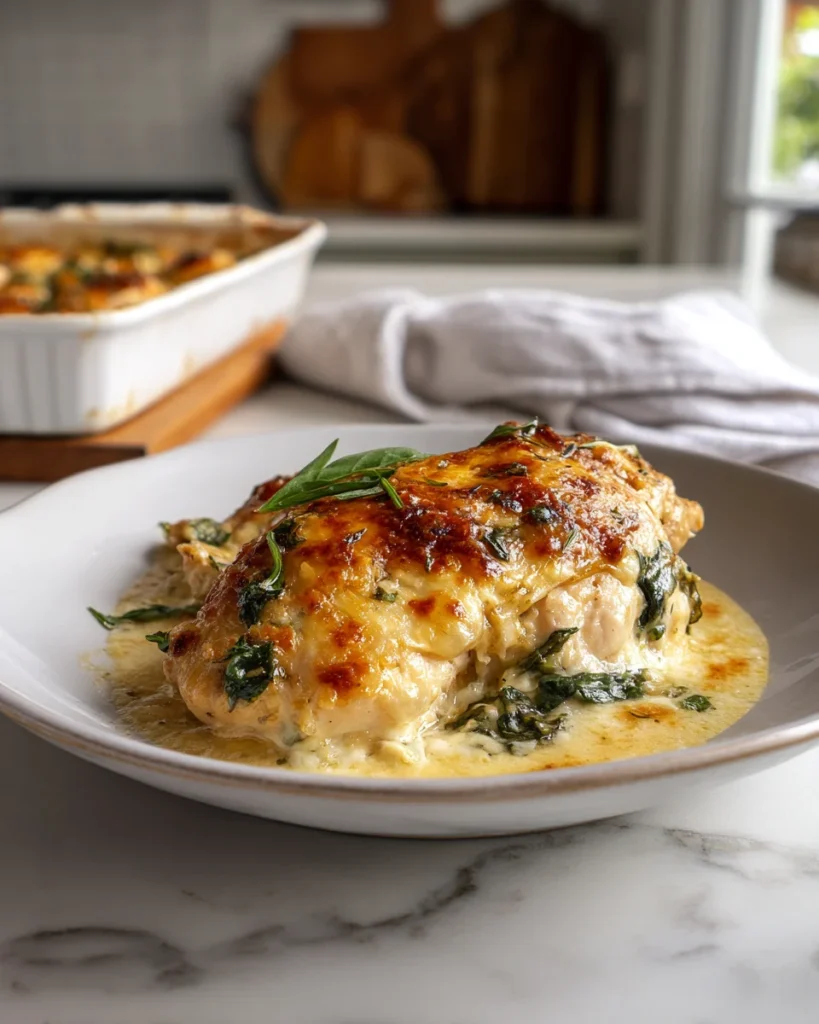 Creamy Tuscan Chicken Bake