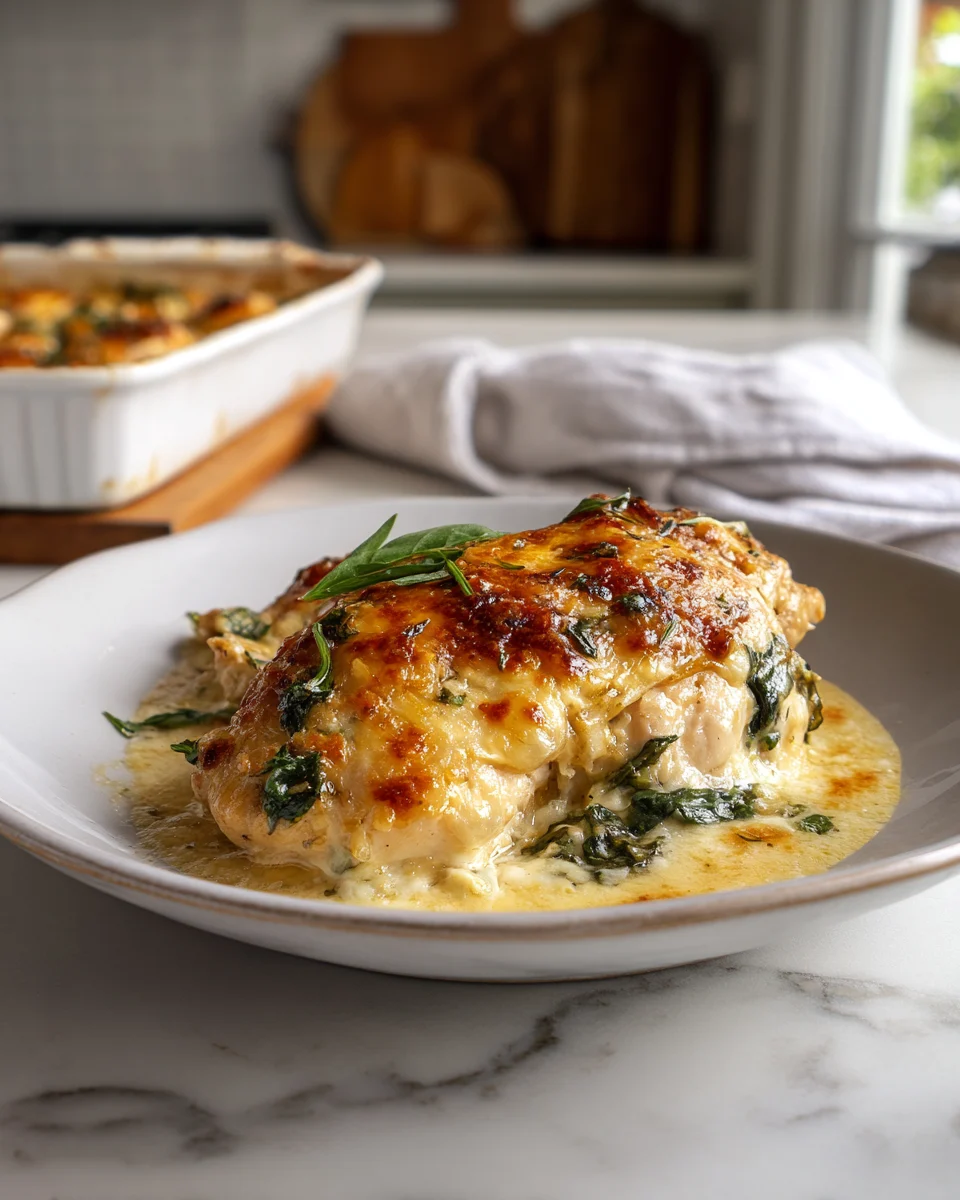 Creamy Tuscan Chicken Bake