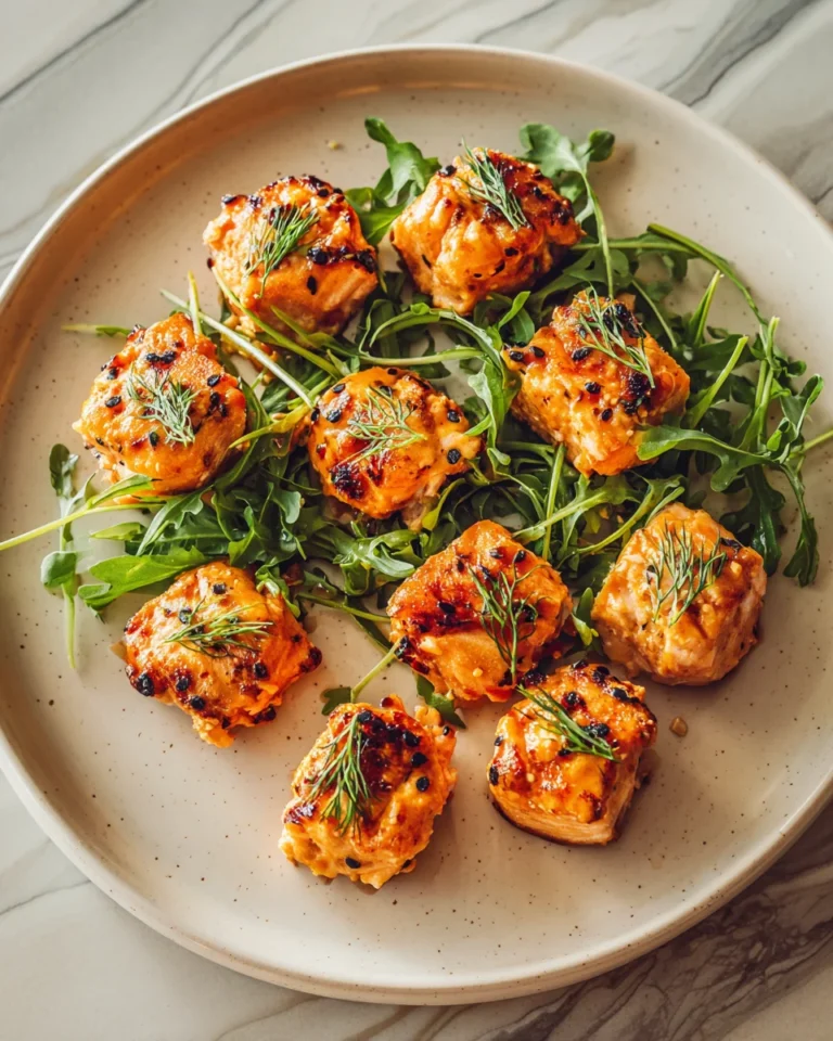 Crispy Bang Bang Salmon Bites