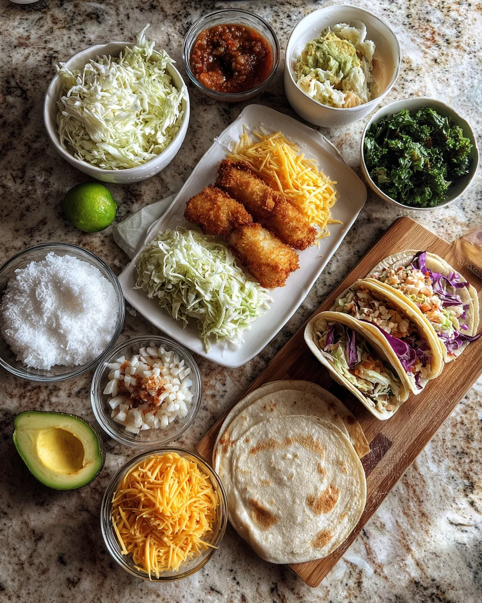 Crispy Coconut Fish Tacos