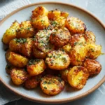 Crispy Garlic Butter Potatoes