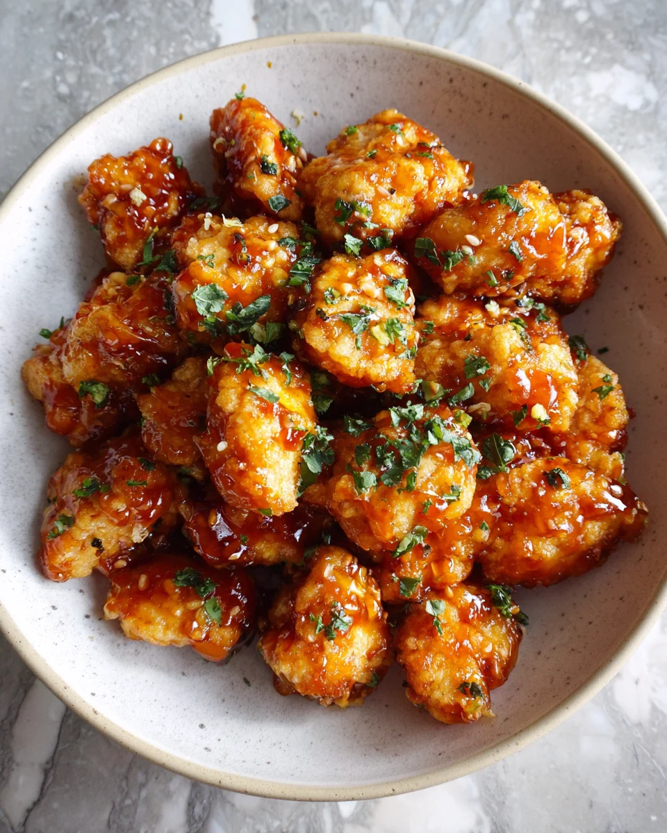 Crispy Honey Butter Chicken Bites