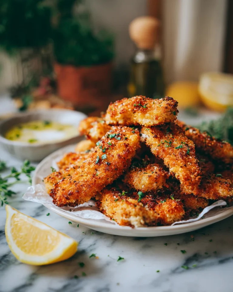 Crispy Parmesan Chicken Tenders