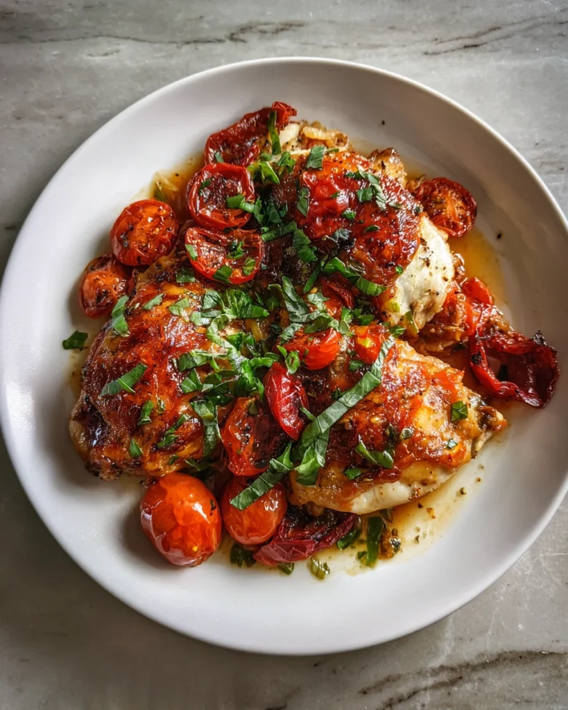 Fire Roasted Tomato Chicken Bake