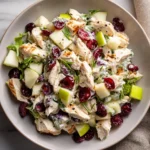 Fresh Apple Cranberry Chicken Salad