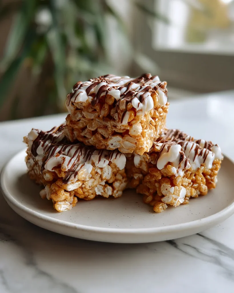 Hawaiian Rice Krispie Treats