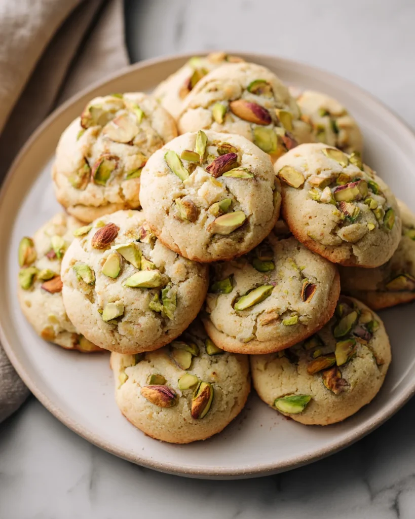 Honey Butter Pistachio Cookies