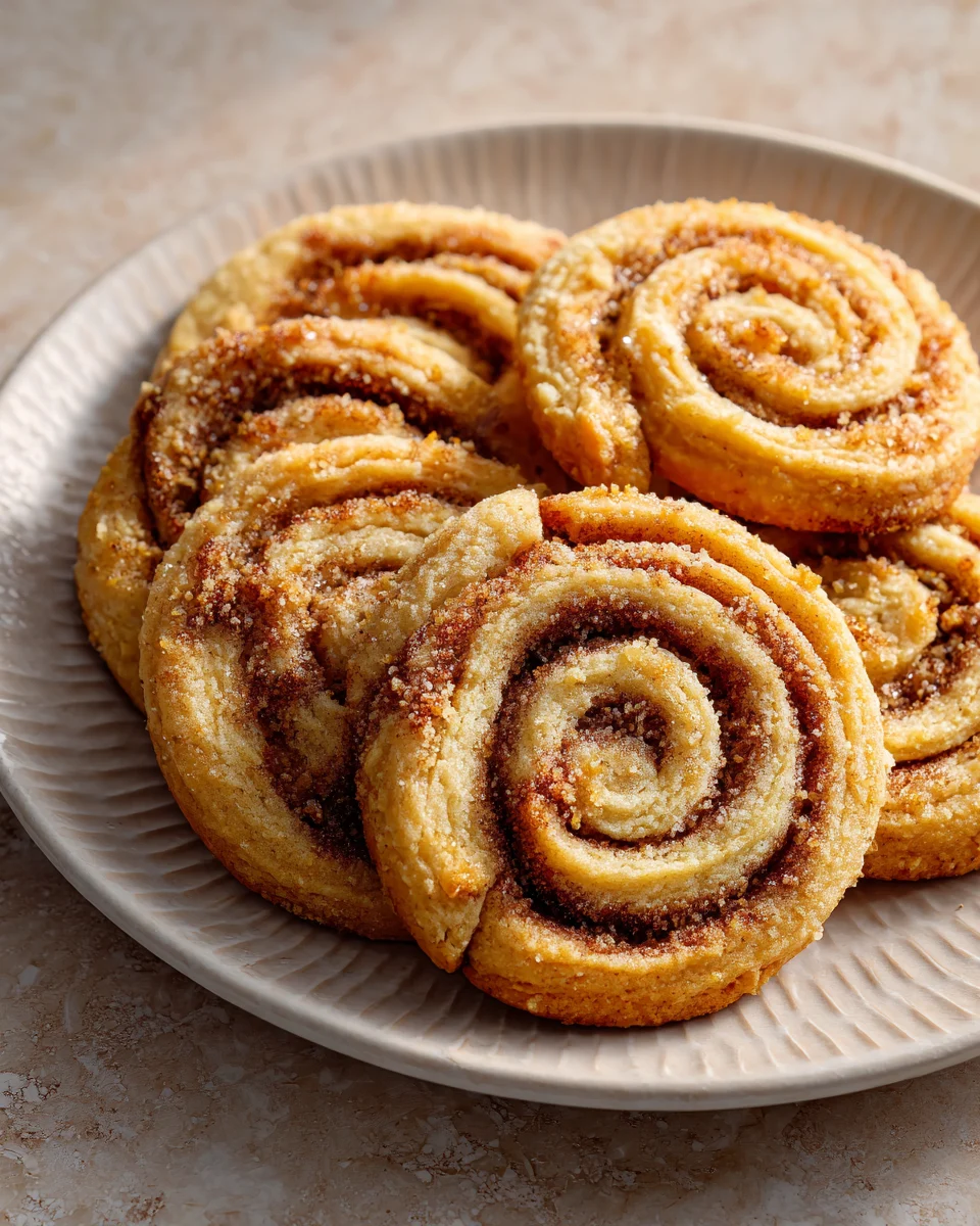 Honey Cinnamon Swirl Cookies