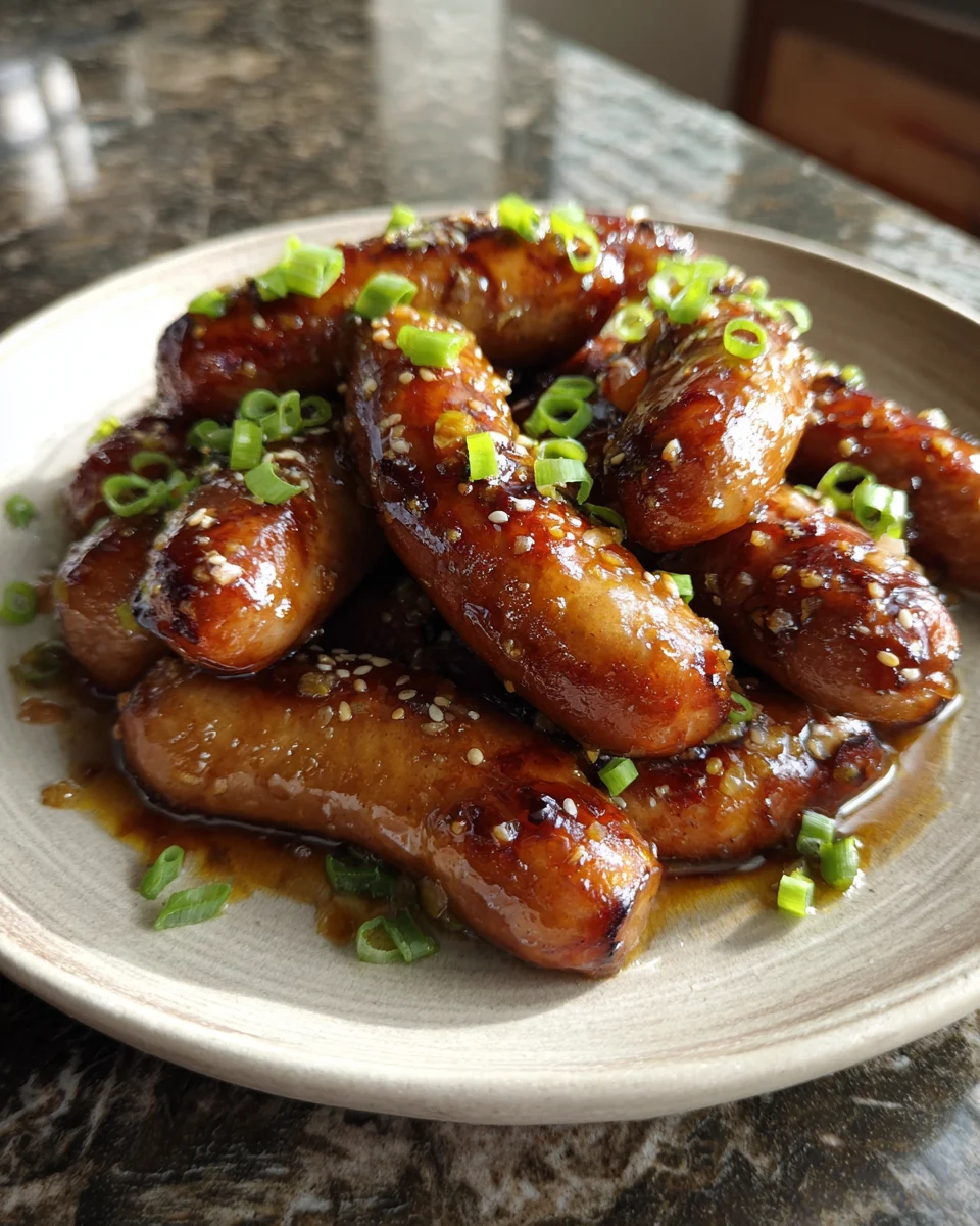 Honey Garlic Kielbasa Recipe