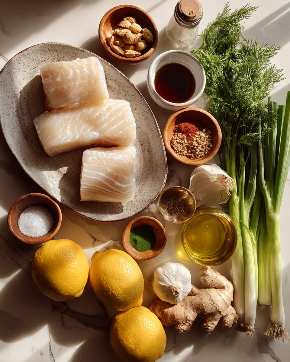 Honey Ginger Glazed Cod Fillets