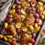 Honey Mustard Chicken Sheet Pan