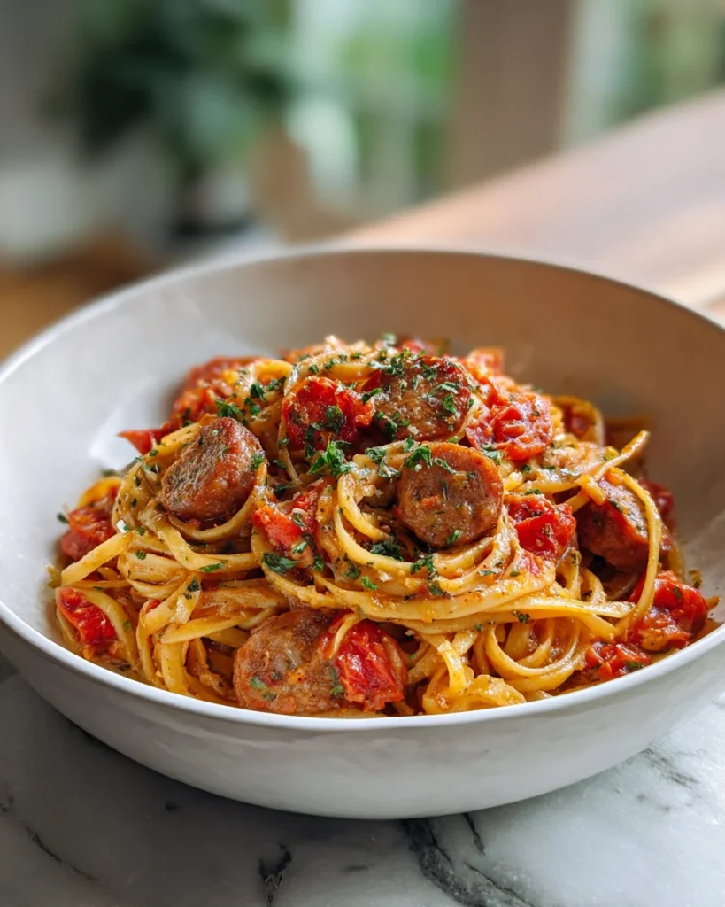 Italian Sausage Tomato Pasta