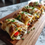 Keto Philly Cheesesteak Roll Ups
