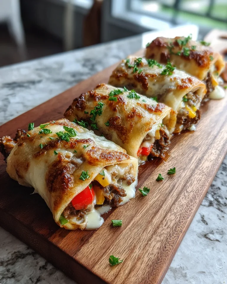 Keto Philly Cheesesteak Roll Ups