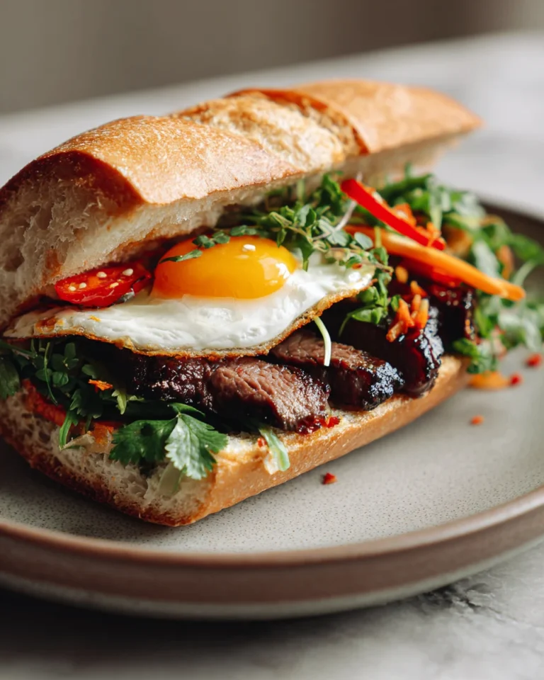 Korean Steak Sandwich