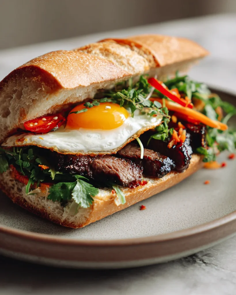 Korean Steak Sandwich