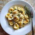 Lemon Basil Ricotta Pasta Twirls