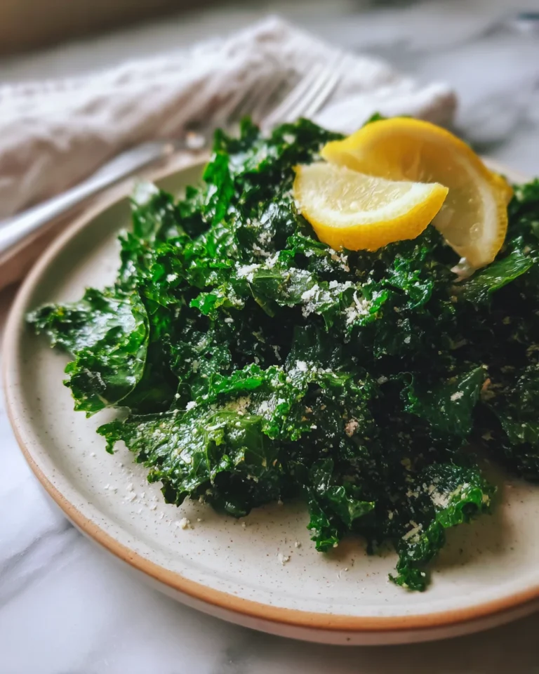 Lemon Parmesan Kale Salad