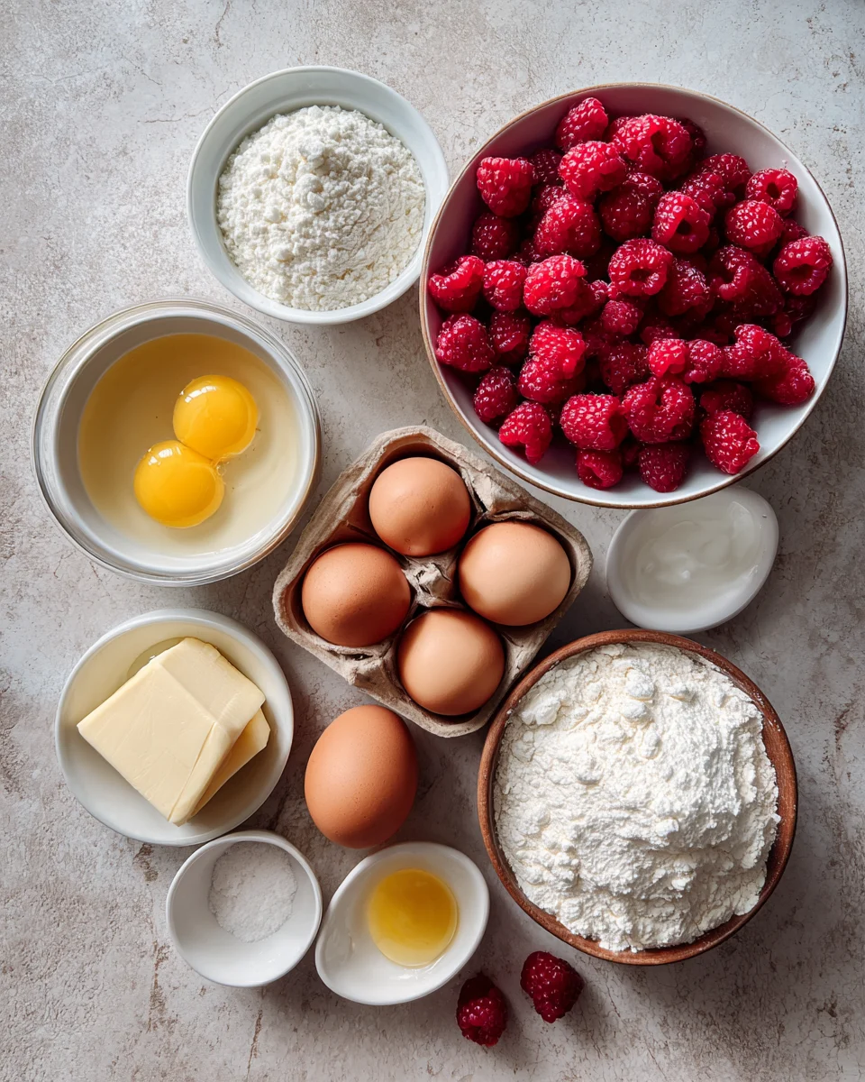 Lemon Raspberry Cream Puff Pastries