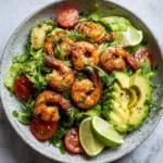 Lime Shrimp Avocado Salad