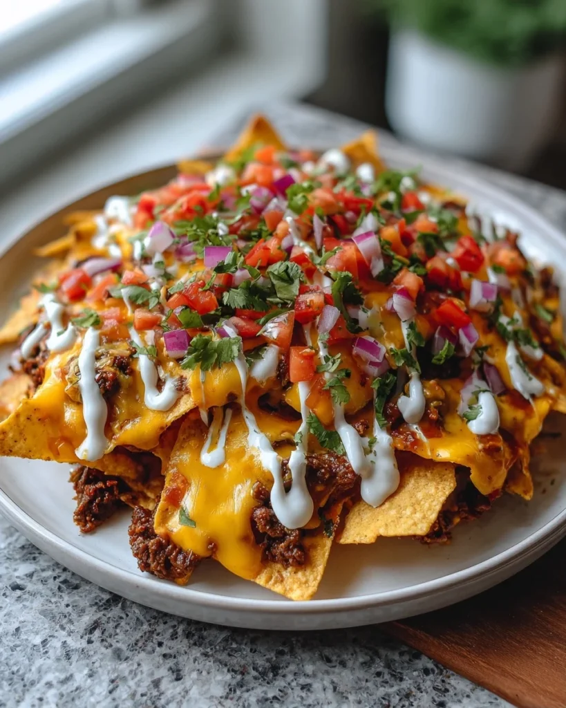 Loaded Firecracker Nachos Supreme
