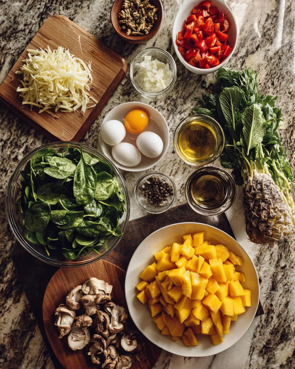 Mango Spinach Salad