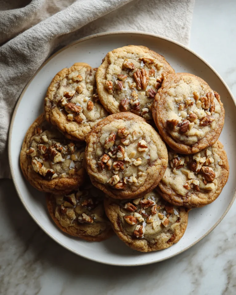 Maple Pecan Soft Bake Cookies