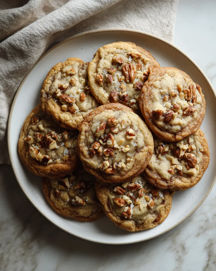 Maple Pecan Soft Bake Cookies