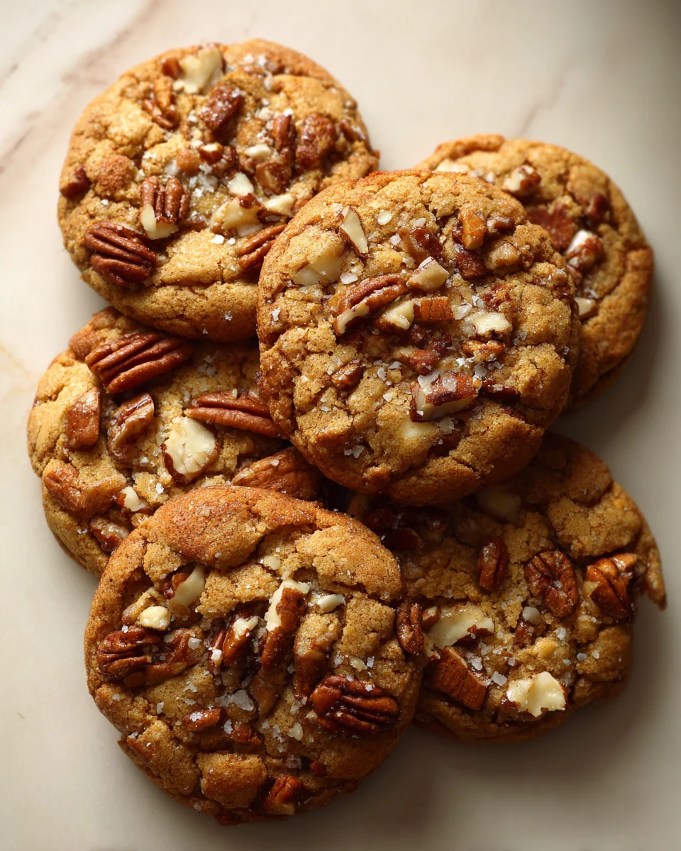 Maple Pecan Soft Bake Cookies