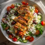 Mediterranean Herb Chicken Bowls